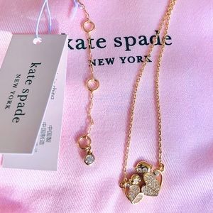Kate Spade Monkey Necklace “Mom Knows Best”